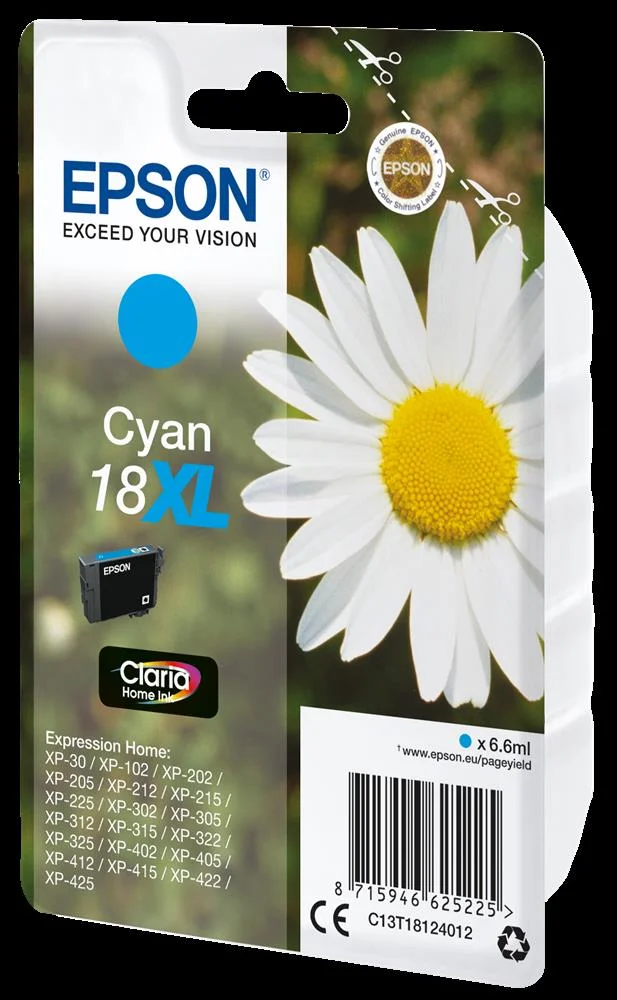 Epson 18xl - Xl - Cyan - Original - Ink Cartridge