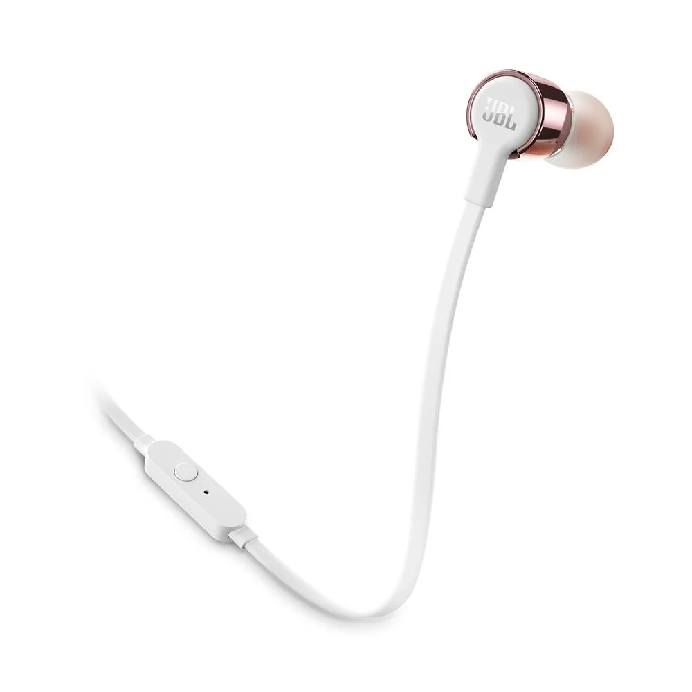 Auriculares Jbl T210 Rosa Dourado