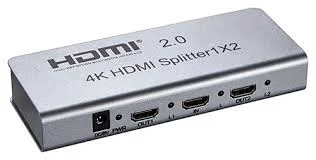 Repartidor Hdmi 1 Entrada 2 Saidas 4k Hdcp2.2