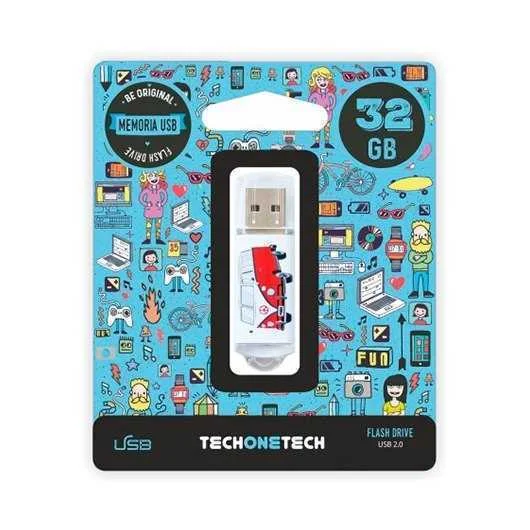 PENDRIVE 32GB TECH ONE TECH CAMPER VAN-VAN