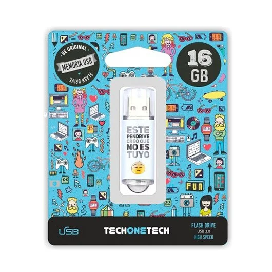 PENDRIVE 16GB TECH ONE TECH NOESTUYO