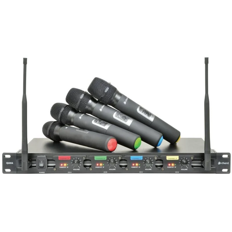Sistema UHF sem Fios Quad