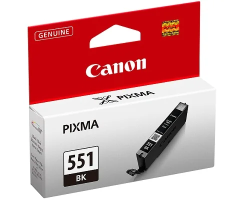 Tinteiro de Tinta Original Canon Cli-551 Bk
