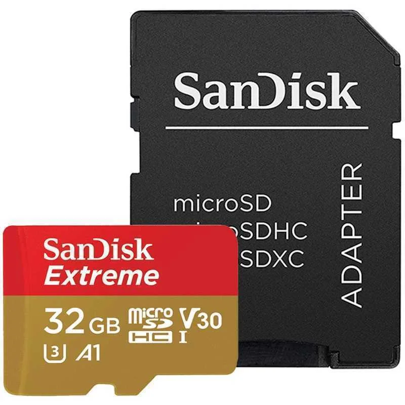 Cartão Memória Sandisk Extreme Uhs-I V30 Microsdhc 32gb + Rescue Pro Deluxe (1 Ano)