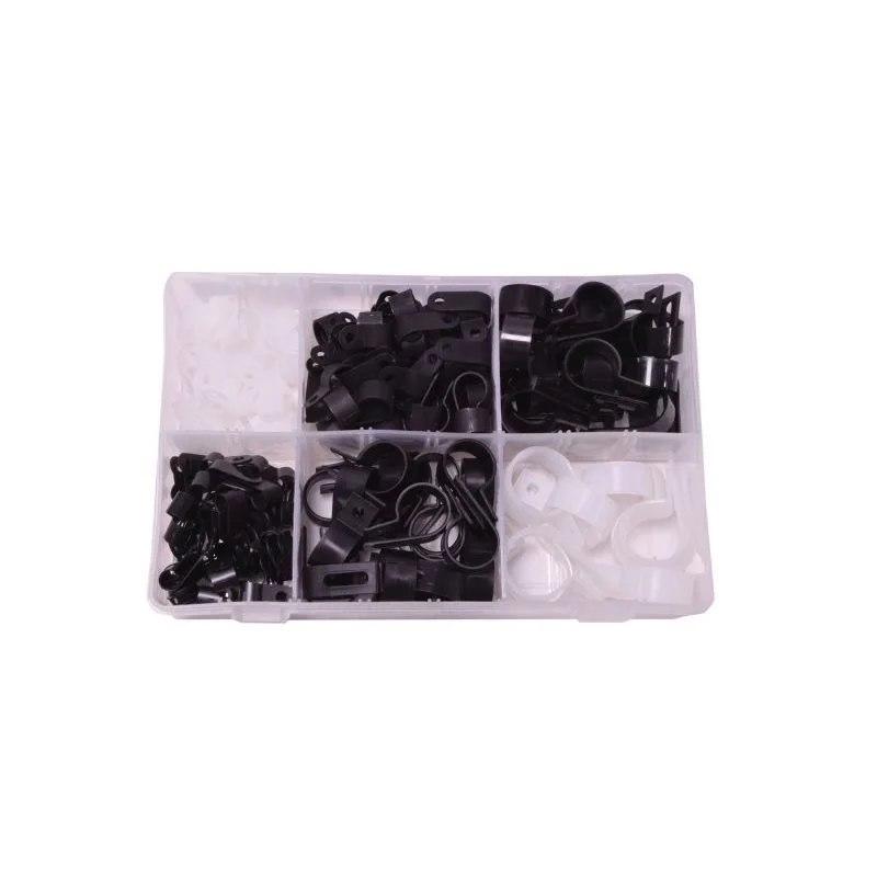 Clips para Cables de Nailon En Forma de P Surtidos