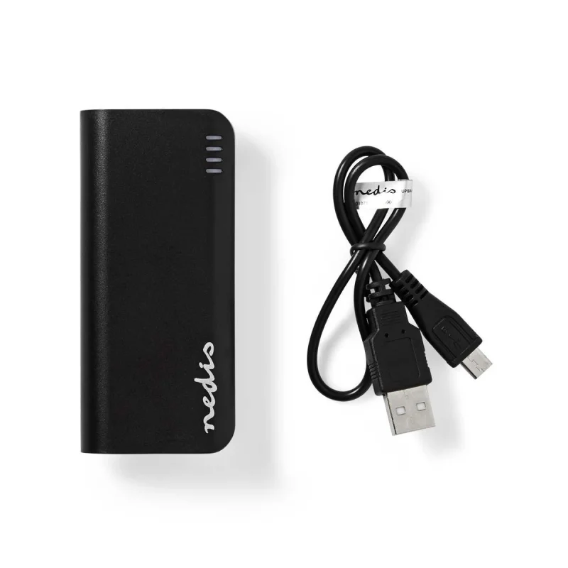 Powerbank 4000mah 1-Usb-A Saida 1a  Entr.Micro Usb