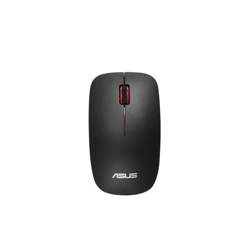 Rato Asus Rf Wireless Ótico 1600dpi - Verm/preto