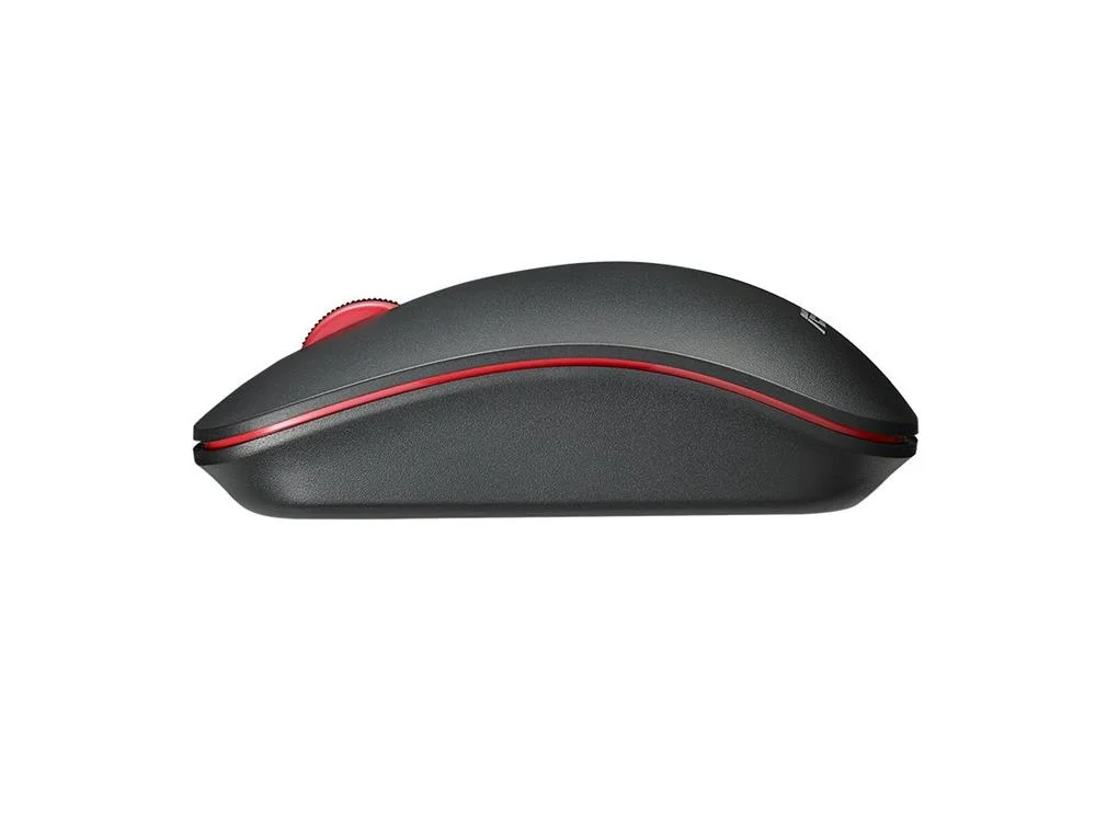 Rato Asus Rf Wireless Ótico 1600dpi - Verm/preto