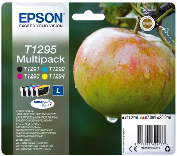 Pack Tinteiro Epson Quad Sx42xw/525/Bx3xx/525 - C.
