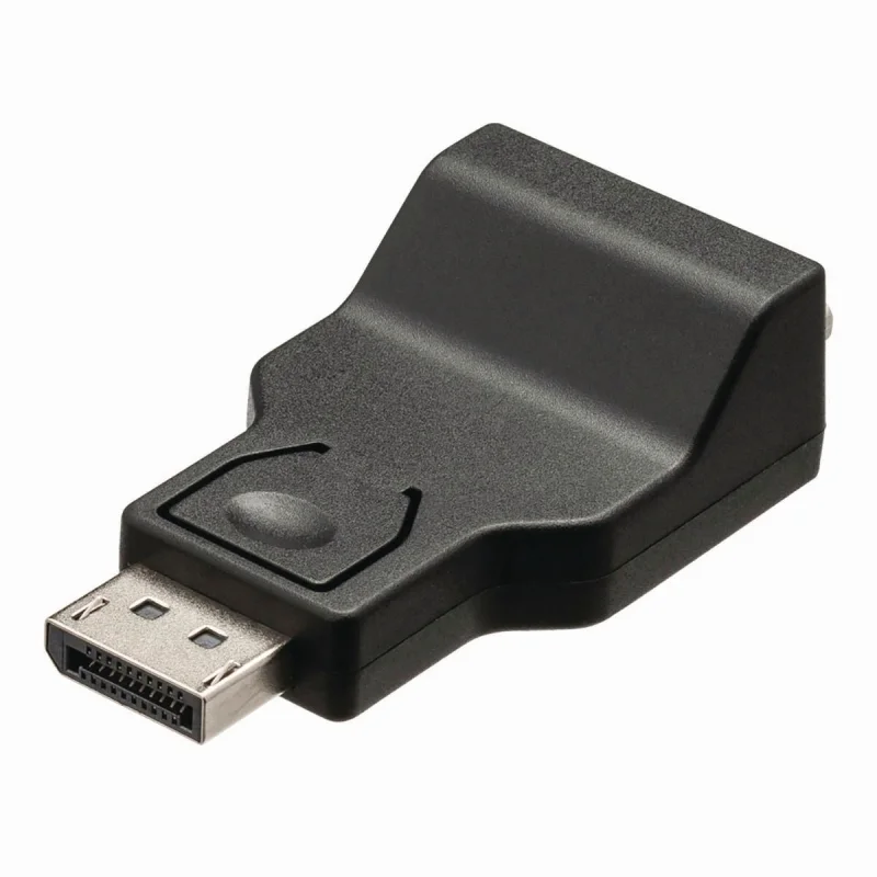 Adaptador DisplayPort Macho para VGA Femea Preto
