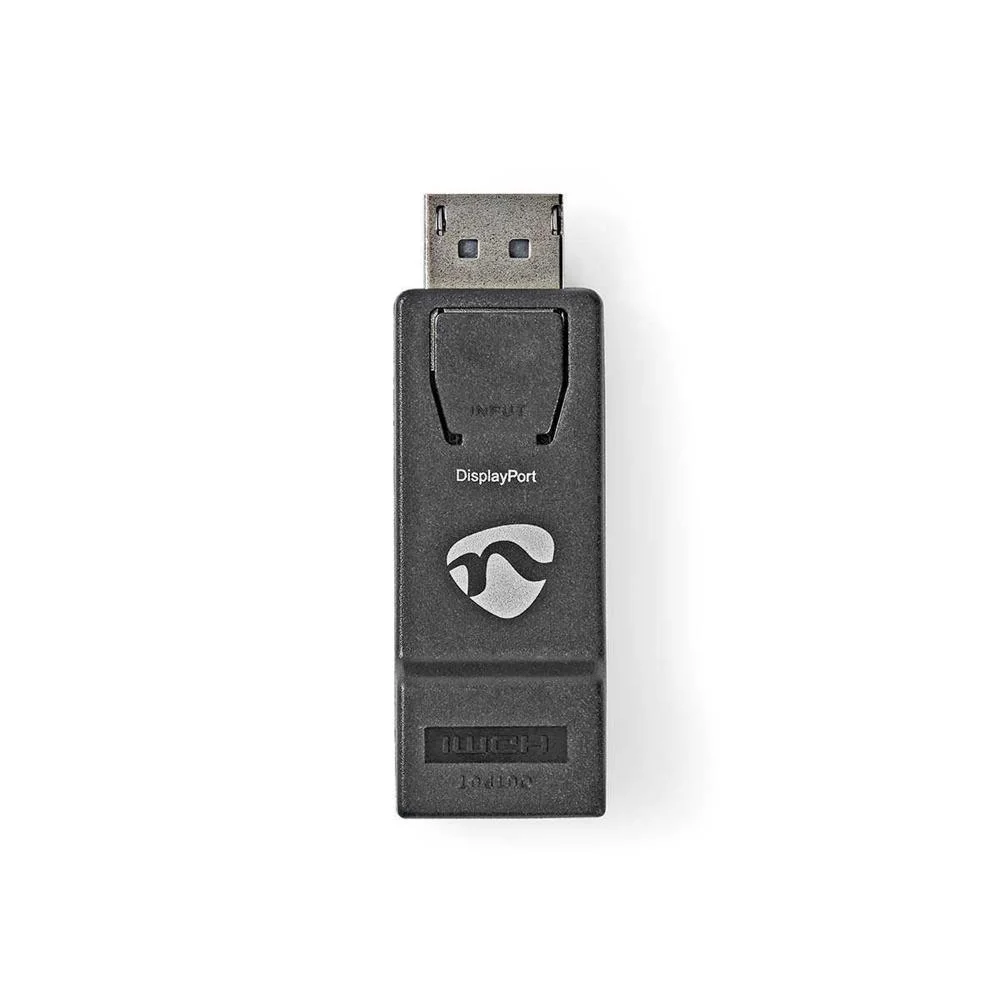 Adaptador DisplayPort Macho para HDMI Macho Preto