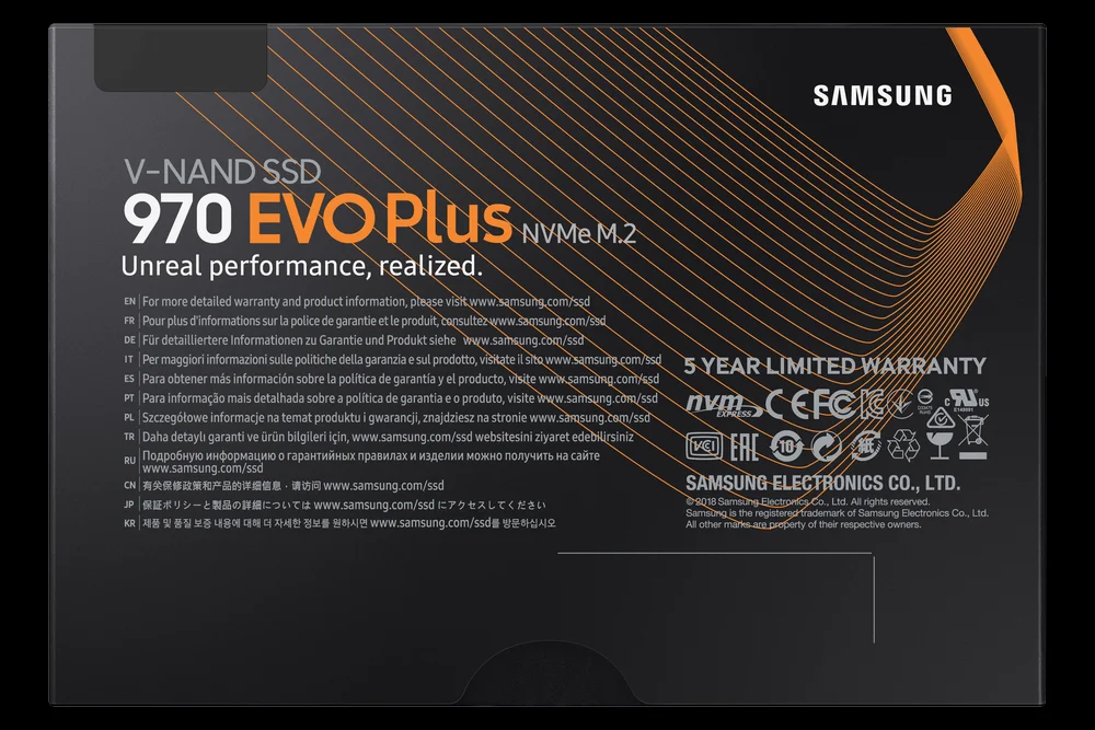 Samsung 970 Evo Plus M.2 250 Gb Pci Express 3.0 V-Nand Mlc Nvme