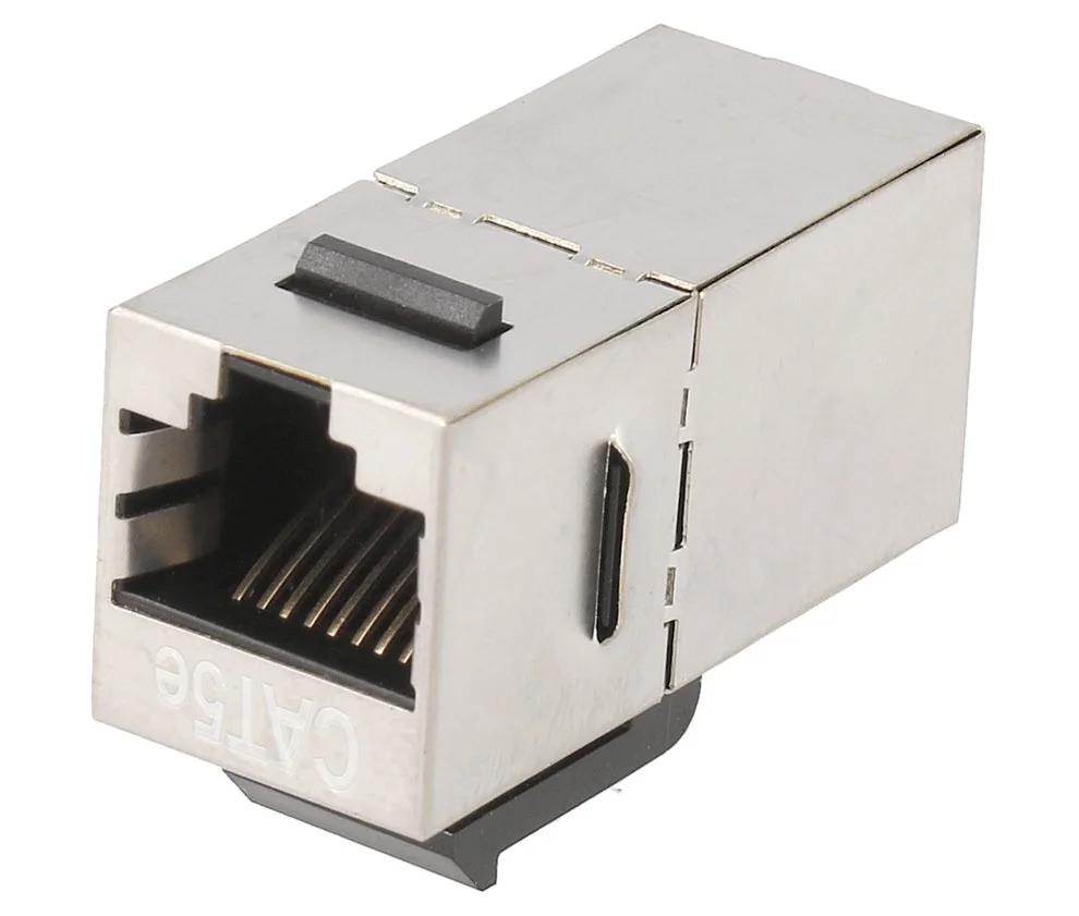 Adaptador Keystone Rj45 Cat.5e Ftp Hembra-Hembra