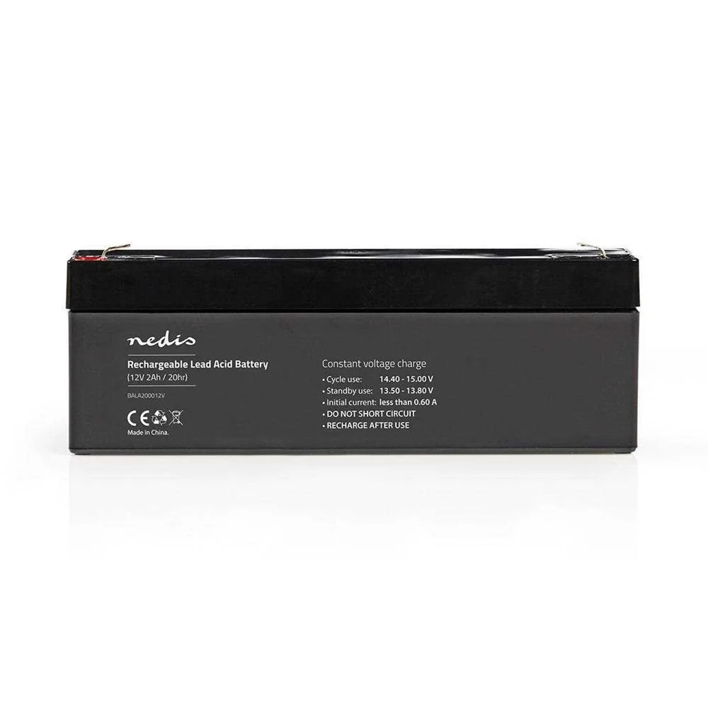 Bateria de Chumbo Acido 12V 2000mAh Recarregavel