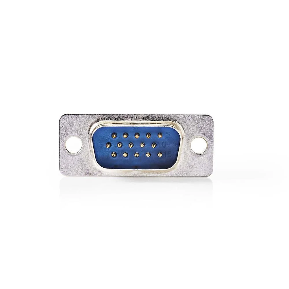 Conetor D-Sub Alta Densidade VGA Macho Metal