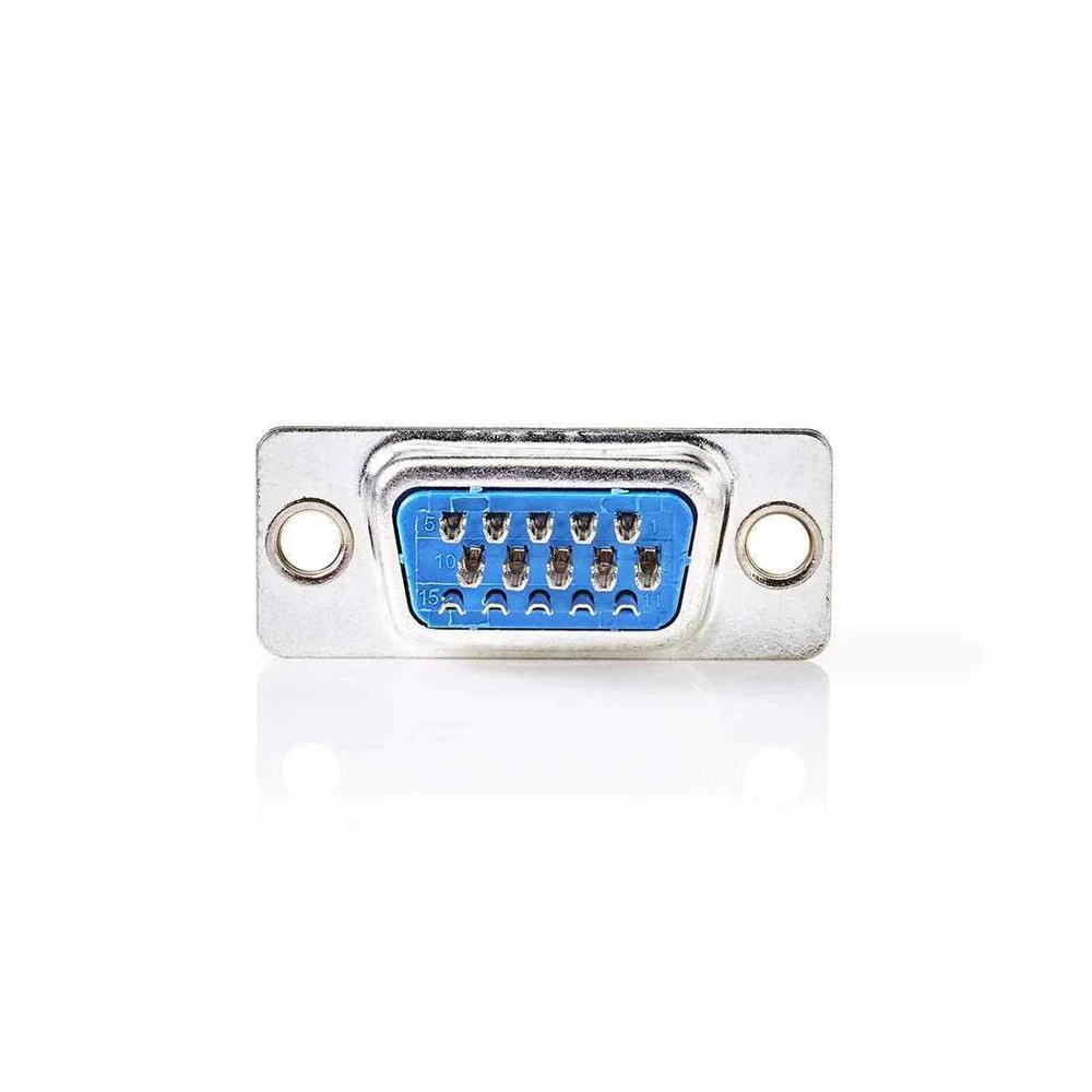 Conetor D-Sub Alta Densidade VGA Macho Metal