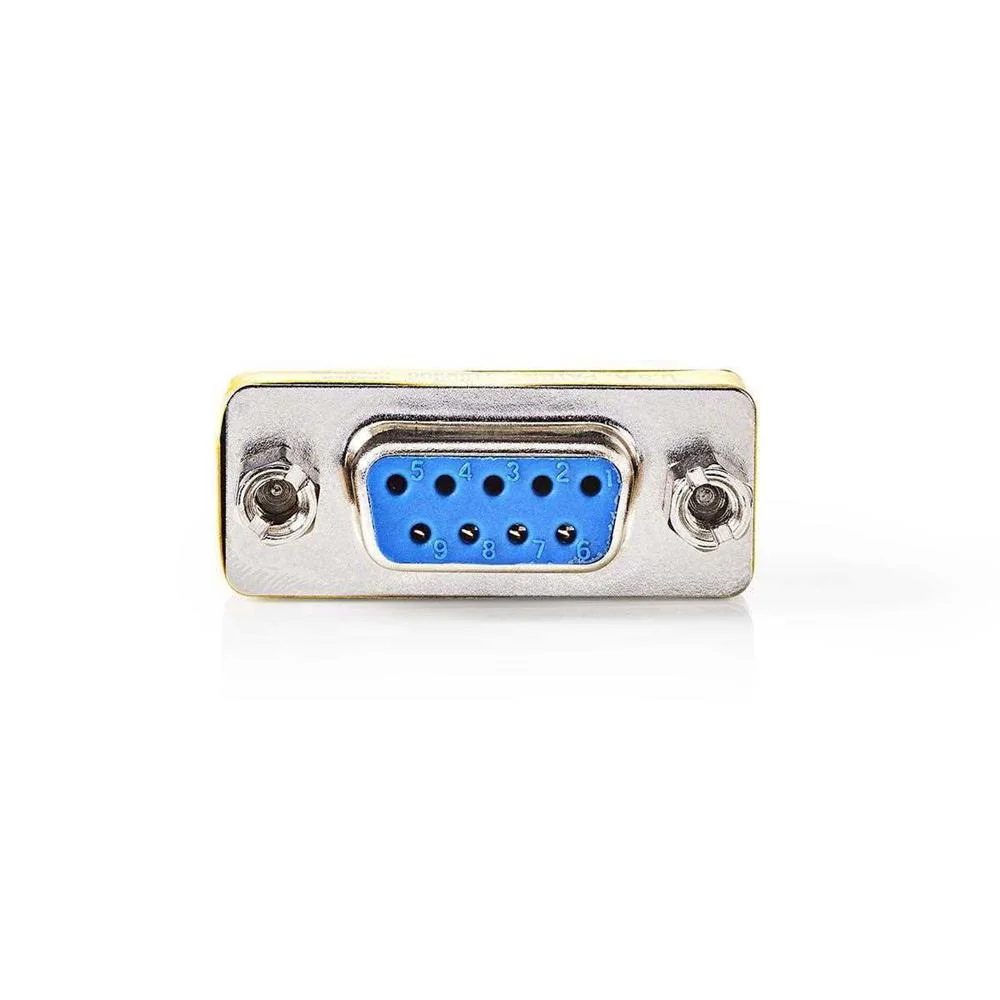 Conetor D-Sub 9p Femea para D-Sub 9p Femea Metal