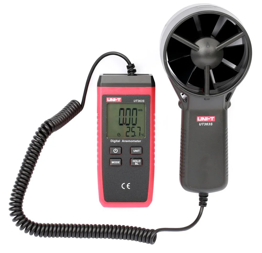 Anemometro Digital 0~30M/S c/Funçao de Temperatura