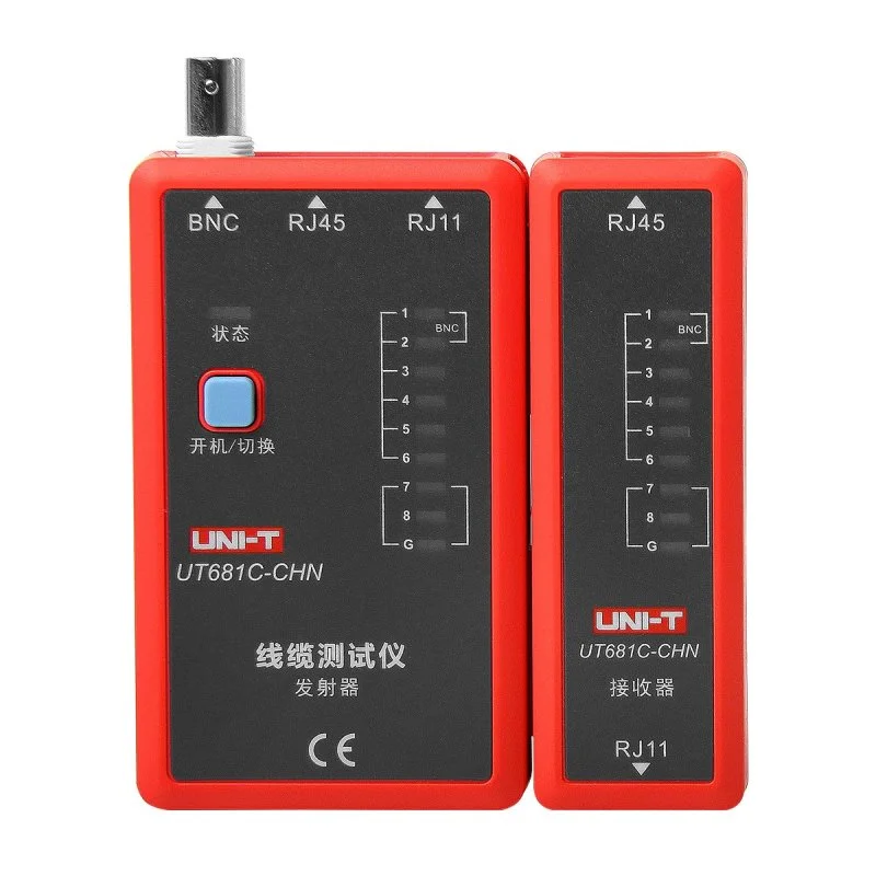 Testador De Rede  Telefone  Coaxial Rj11 Rj45 Bnc