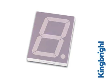 57mm Single-Digit Display Common Cathode Yellow