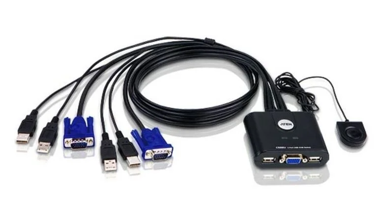 Aten Cs22u - Kvm Switch - 2 Ports