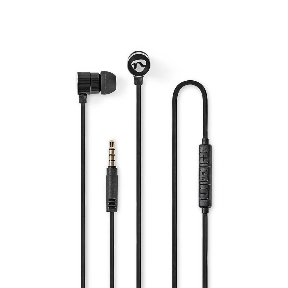 Fones de Ouvido Com Fio  Cabo Plano de 12 M  I.
