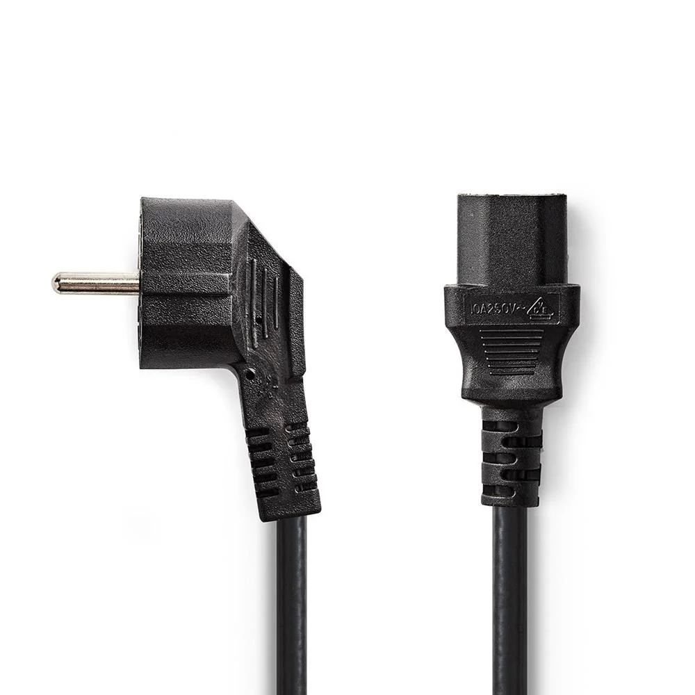 Cabo De Alimentação  Conector Schuko Angular - C.