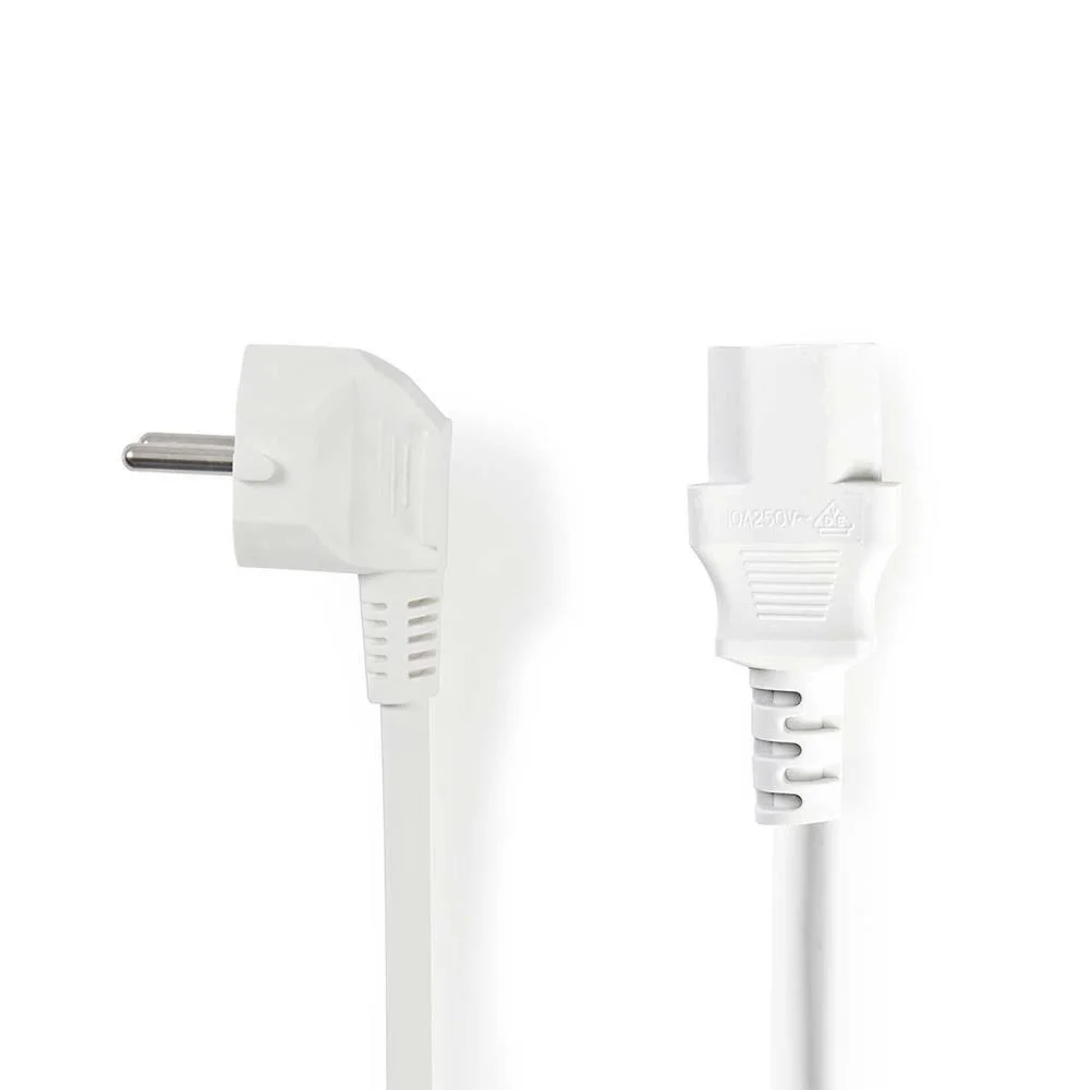 Cable de Alimentación | Schuko Macho En Ángulo - .