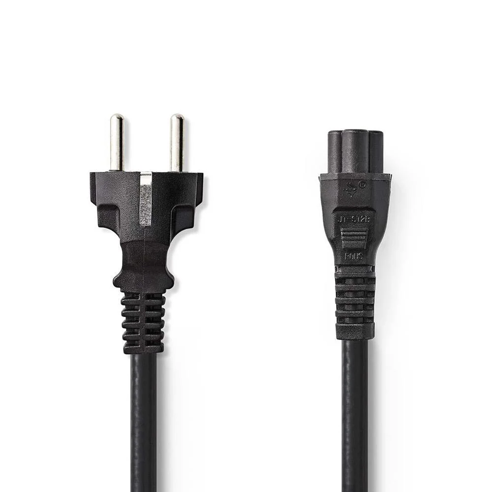 Cabo De Alimentação  Schuko Macho - Iec-320-c5 .
