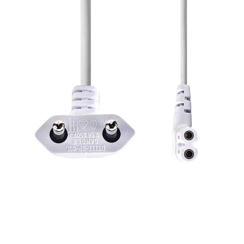 Cabo De Alimentação  Conector Europeu - Iec-320-.