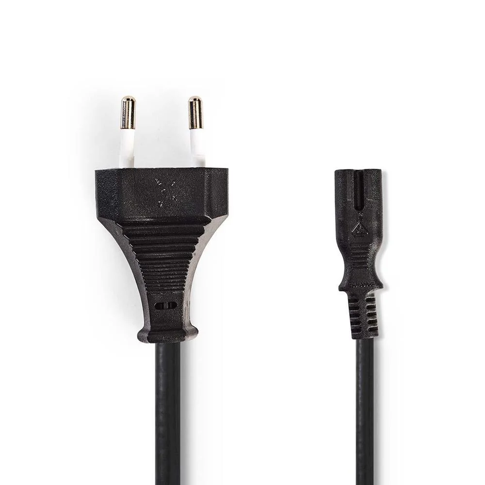 Cabo De Alimentação  Conector Europeu - Iec-320-.