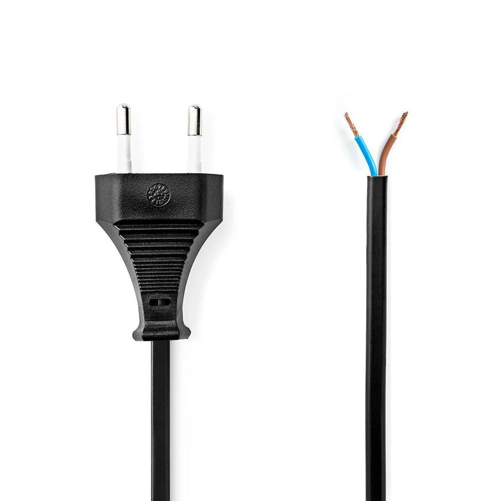 Cabo De Alimentação  Conector Europeu - Open End.