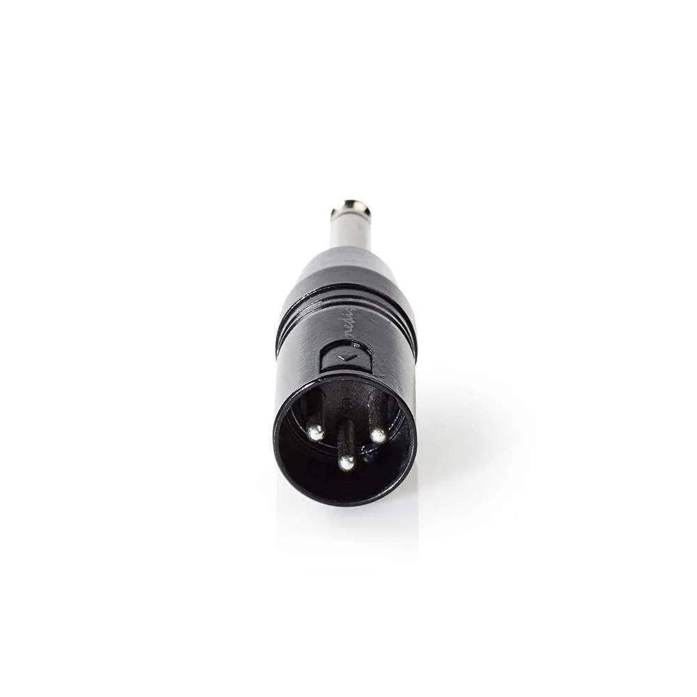 Adaptador Mono Xlr - Xlr 3 Pin Masculino - 6,35mm