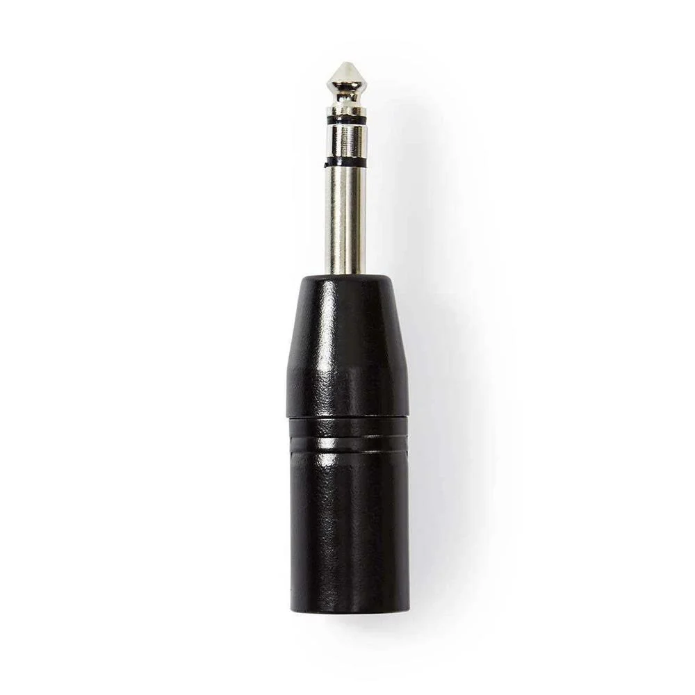 Adaptador Xlr Stereo  Xlr 3 Pinos Macho - 635 .