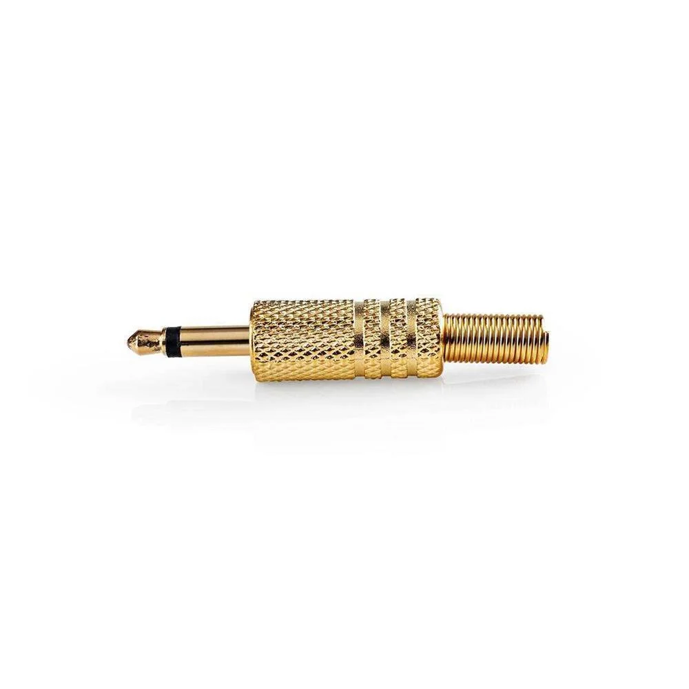 Conector Jack Mono | Macho de 3,5 Mm | 25 Piezas .