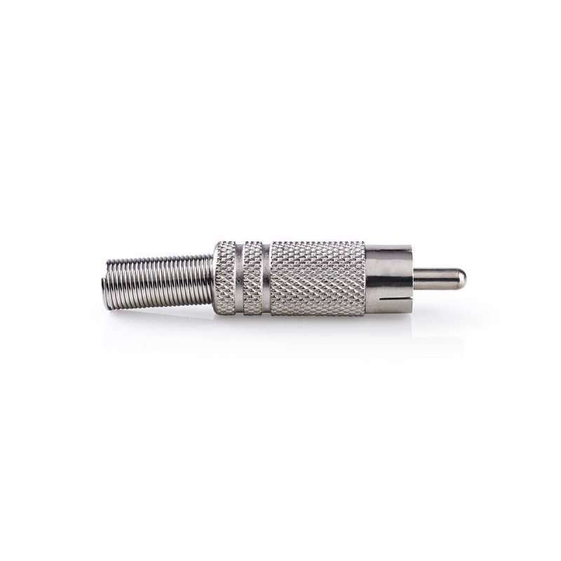 Conector Rca | Rca Macho | 25 Piezas | Metal