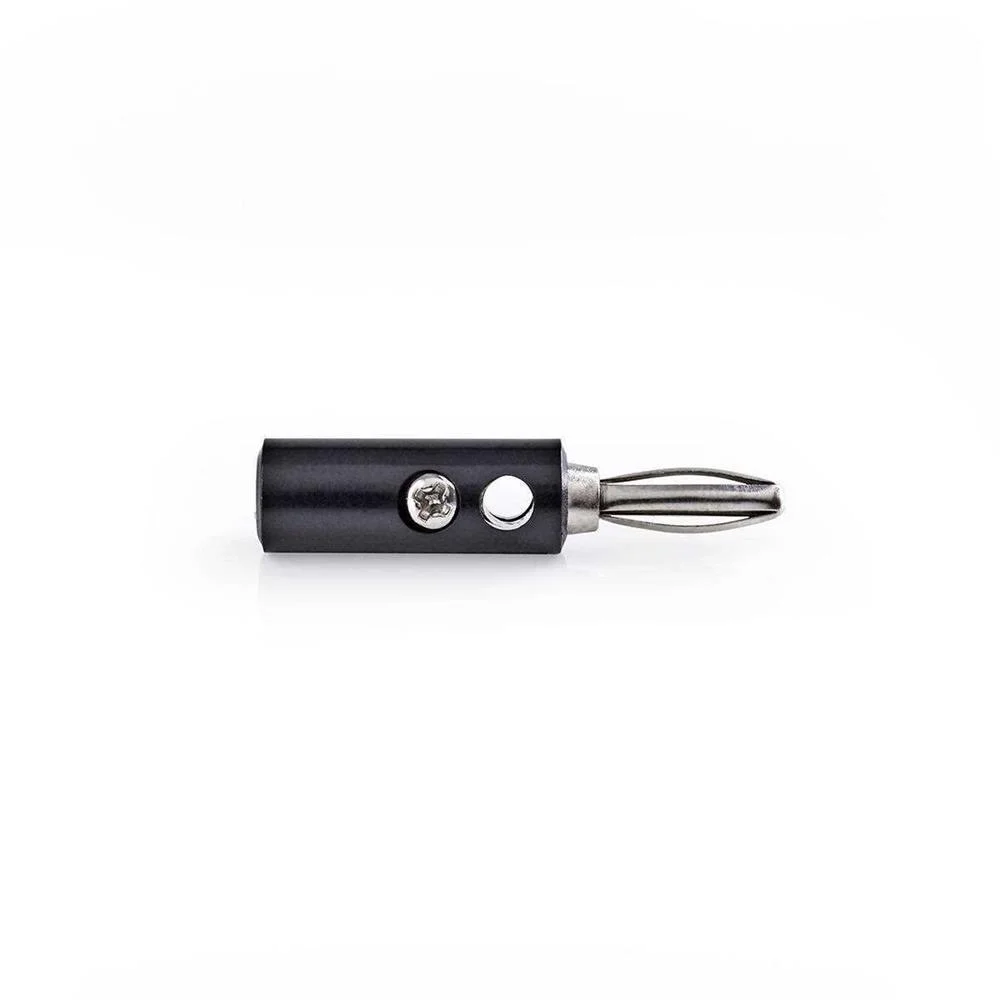 Conector Banana 4.5mm Macho - Preto