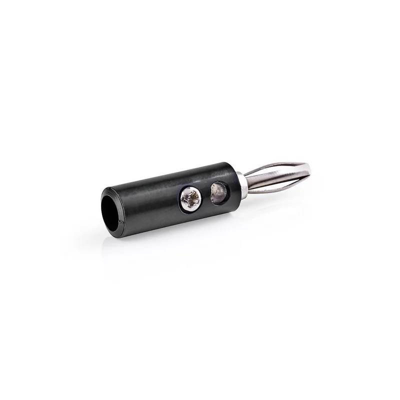 Conector Banana 4.5mm Macho - Preto