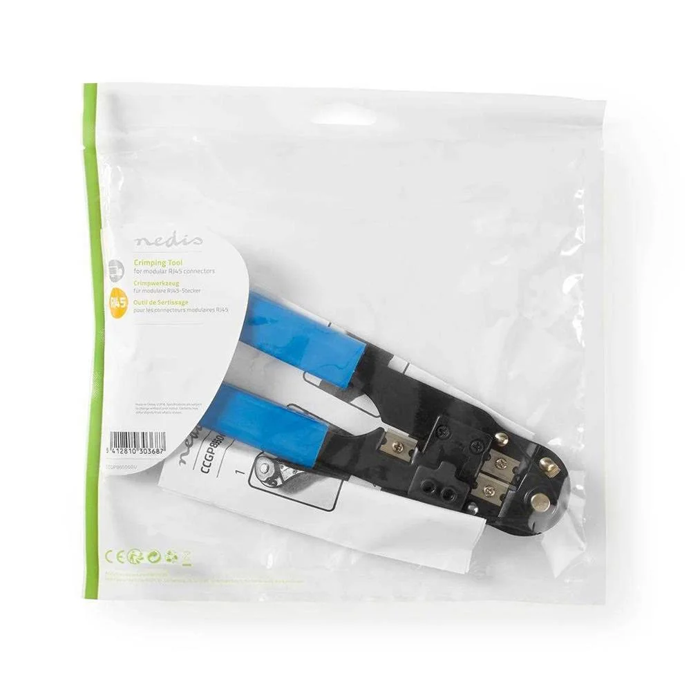 Crimpadora Rj45 En Color Azul