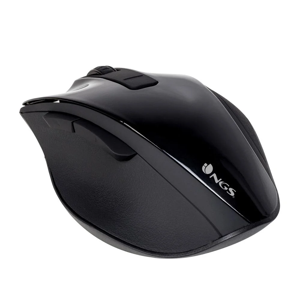 Rato Ótico Ngs Preto Bow Wireless