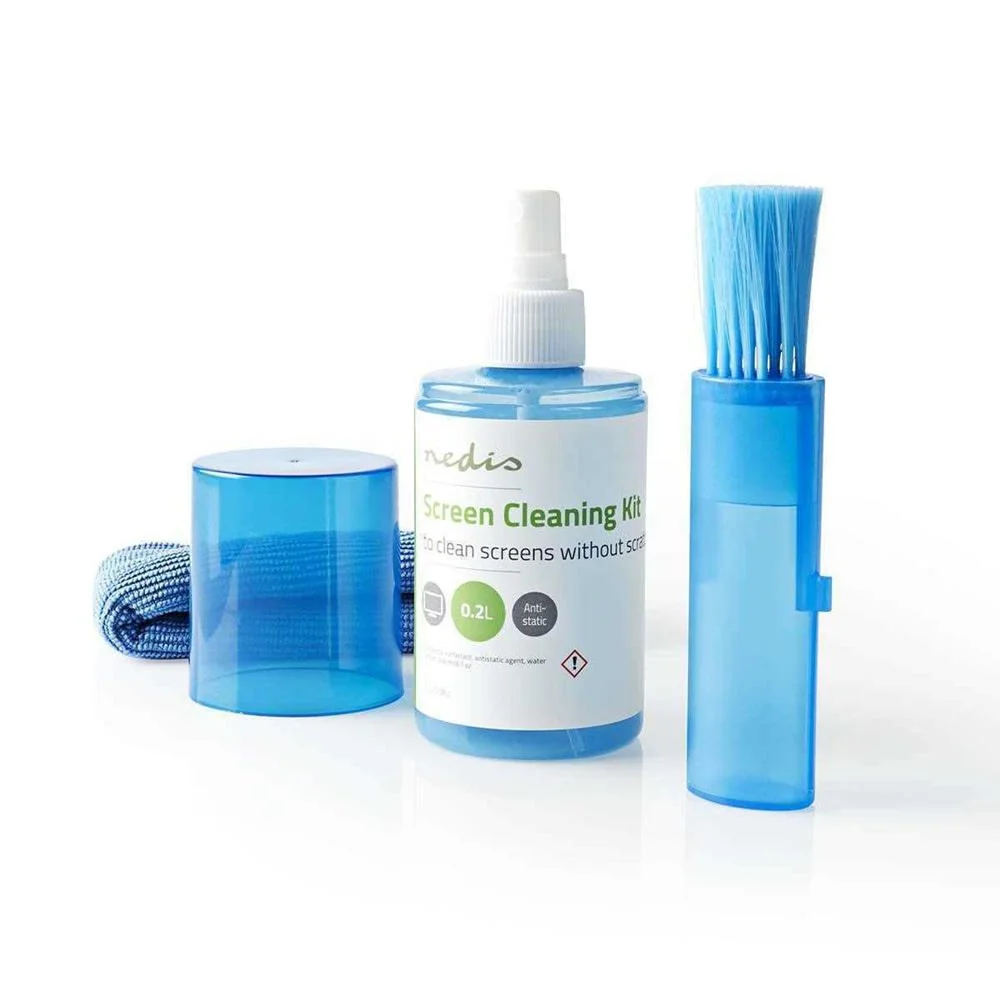Kit de Limpeza para Ecrãs  Tv  Smartphone  Tab.