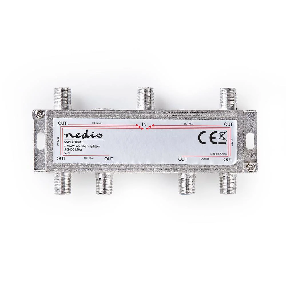 Distribuidor De Satélites F  Max. De 17 Db  5-2.