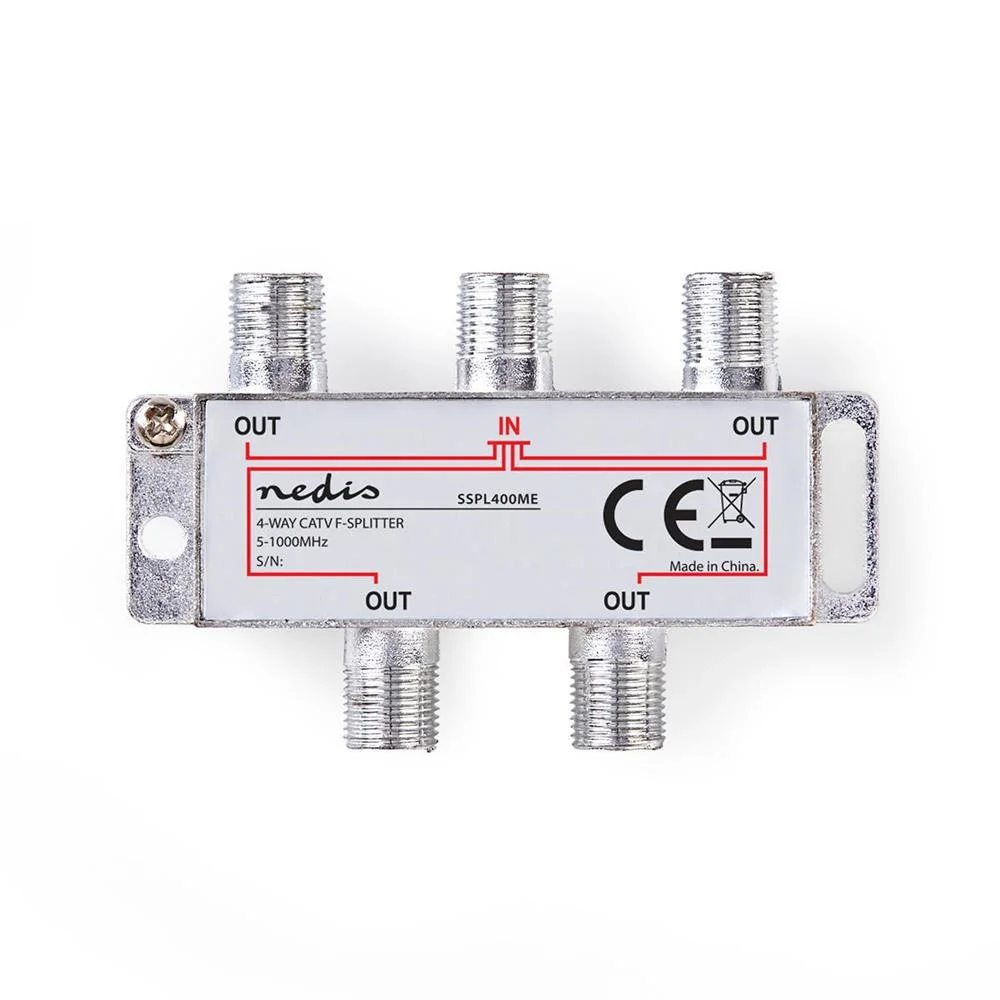 Tipo F Catv Splitter  Max. De 8,0 Db  5-1000 Mh.