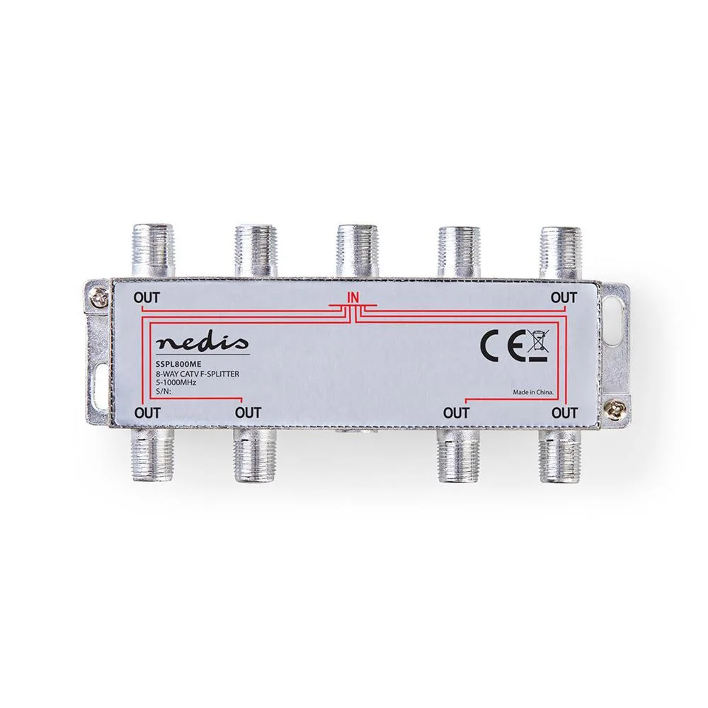 Tipo F Catv Splitter  Max. De 11 Db  5-1000 Mhz.