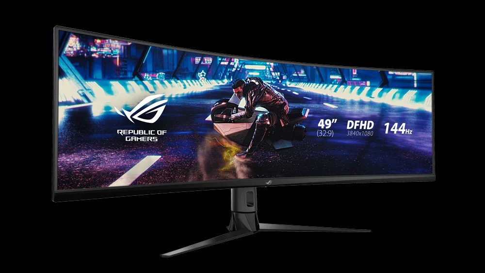 Monitor 49" Xg49vq Gaming Rog Strix Curvo Asus