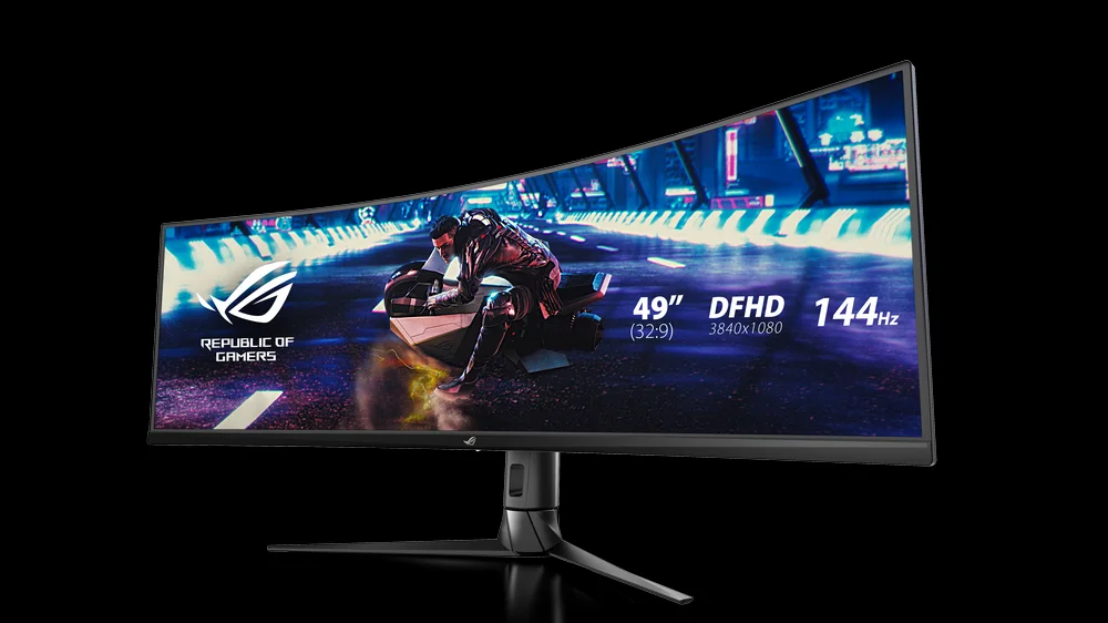 Monitor 49" Xg49vq Gaming Rog Strix Curvo Asus