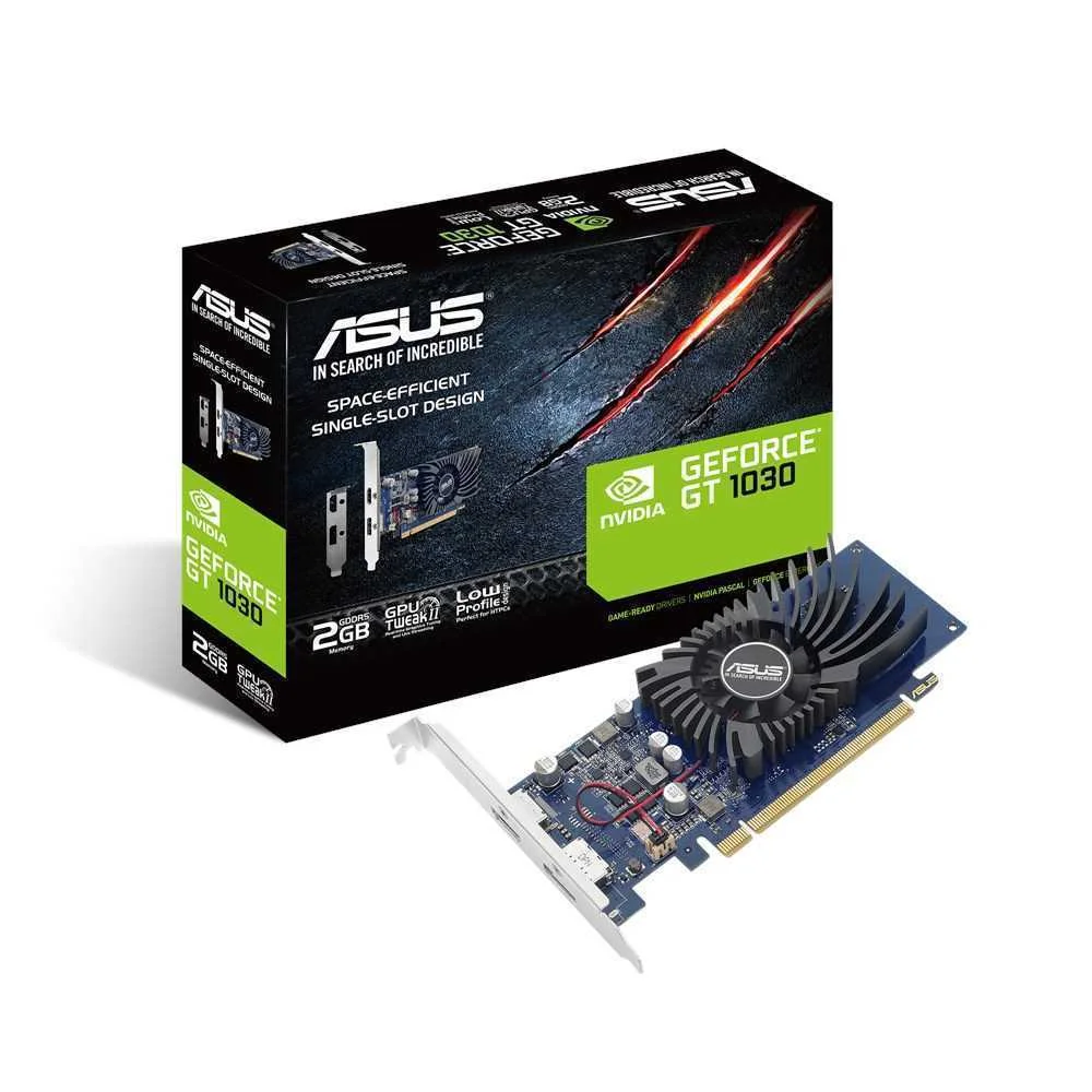 Asus Gt1030-2g-Brk 2gb Gddr5 Hdmi Dp Lp