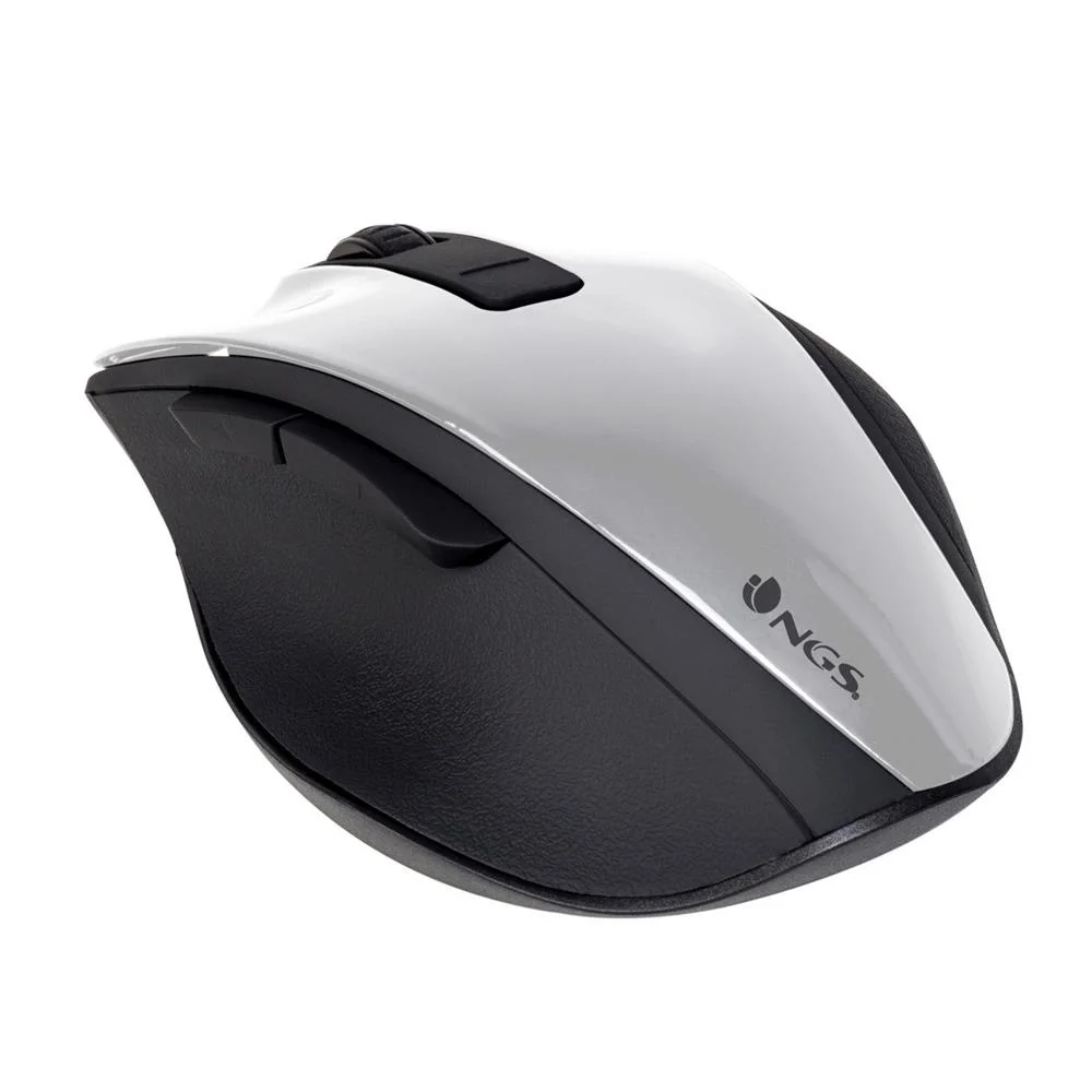 Raton Optico Ngs White Bow Wireless