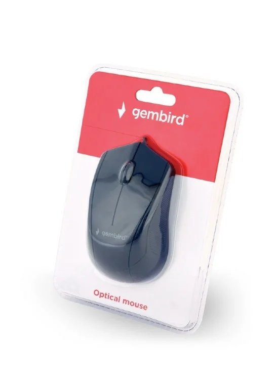Gembird Mus-3b-02 Mouse Ambidextrous Usb Type-A Optical 1000 Dpi