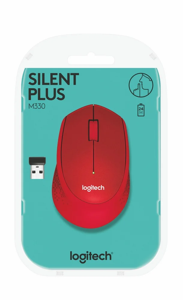 Raton Optico Logitech M330 Silent Plus Wireless